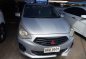 Silver Mitsubishi Mirage g4 2014 Automatic Gasoline for sale-0