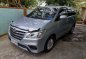 Silver Toyota Innova 2014 at 120000 km for sale -4