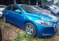 Sell Blue 2018 Hyundai Elantra Manual Gasoline at 13000 km-3
