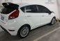Sell White 2013 Ford Fiesta at 52000 km -1