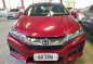 Red Honda City 2017 Automatic Gasoline for sale  -0