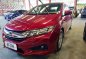 Red Honda City 2017 Automatic Gasoline for sale  -2