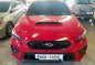 Selling Red Subaru Wrx 2018 Automatic Gasoline -1