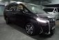 Black Toyota Alphard 2019 Automatic Gasoline for sale -1