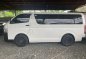 White Toyota Hiace 2018 Van Manual for sale in Quezon City -3