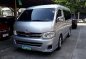 Selling Silver Toyota Hiace 2013 in Pasig-2