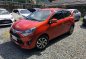 Orange Toyota Wigo 2019 for sale in Quezon City-0