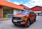 Orange Ford Ranger 2017 for sale in Lemery-0