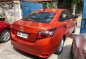 Orange Toyota Vios 2017 for sale in Makati-0