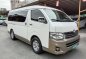 Pearl White Toyota Hiace 2013 for sale in Manila-8