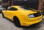 Yellow Ford Mustang 2018 for sale in Pasig-3