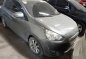 Selling Grey Mitsubishi Mirage 2015 in Quezon City-0