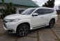 White Mitsubishi Montero sport 2016 for sale in Manila-1