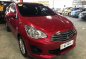 Red Mitsubishi Mirage g4 2018 for sale in Manual-1