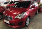 Red Mitsubishi Mirage g4 2018 for sale in Manual-2