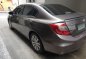 Grey Honda Civic 2012 for sale in Manila-0