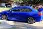 Blue Subaru Wrx 2017 for sale in Manual-2