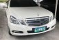 White Mercedes-Benz E-Class 2010 for sale in Manila-1