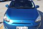 Blue Mitsubishi Mirage 2015 for sale in Malabon-0