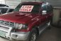 Red Mitsubishi Pajero 2003 for sale in Cortes-0