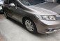 Grey Honda Civic 2012 for sale in Manila-1