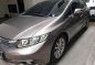 Grey Honda Civic 2012 for sale in Manila-2