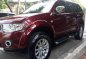 Sell Red 2011 Mitsubishi Montero Sport Automatic Diesel -2