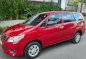 Red Toyota Innova 2015 Manual for sale-0