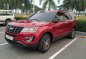 Selling Red Ford Explorer 2017 at 8000 km-3