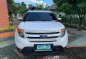 White Ford Explorer 2013 Automatic for sale-0