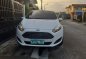 White Ford Fiesta 2014 at 77698 km for sale-0