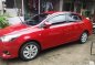 Red Toyota Vios 2016 for sale in Automatic-0