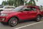 Selling Red Ford Explorer 2017 at 8000 km-2