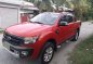 Orange Ford Ranger 2013 Automatic for sale-2