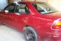 Red Mazda 323 1999 at 100000 km for sale-0