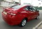 Red Toyota Vios 2018 Manual for sale  -2