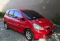 Selling Red Honda Jazz 2004 Automatic Gasoline -0