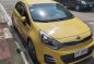 Sell Yellow 2016 Kia Rio at 18600 km -0