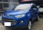 Sell Blue 2018 Ford Ecosport at 10990 km-0