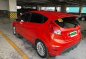 Orange Ford Fiesta 2014 Automatic for sale  -3
