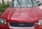 Selling Red Ford Escape 2006 Automatic Gasoline -0