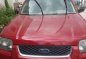 Selling Red Ford Escape 2006 Automatic Gasoline -0