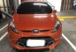 Selling Orange Ford Fiesta 2012 Automatic Gasoline -0