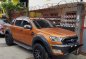 Orange Ford Ranger 2016 Truck for sale -1