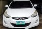 White Hyundai Elantra 2012 Manual for sale -1