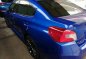Blue Subaru Wrx 2015 at 47000 km for sale-2