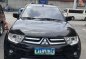 Sell Black 2014 Mitsubishi Montero Sport Manual Diesel -0