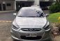 Silver Hyundai Accent 2014 Hatchback for sale -1