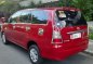Red Toyota Innova 2015 Manual for sale-1