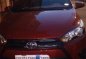 Sell Red 2015 Toyota Yaris at 44000 km-1